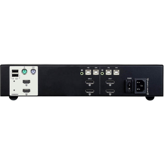 ATEN 2-Port USB DisplayPort Dual Display Secure KVM Switch PSS PP v3.0 Compliant (CS1142DP) image 2
