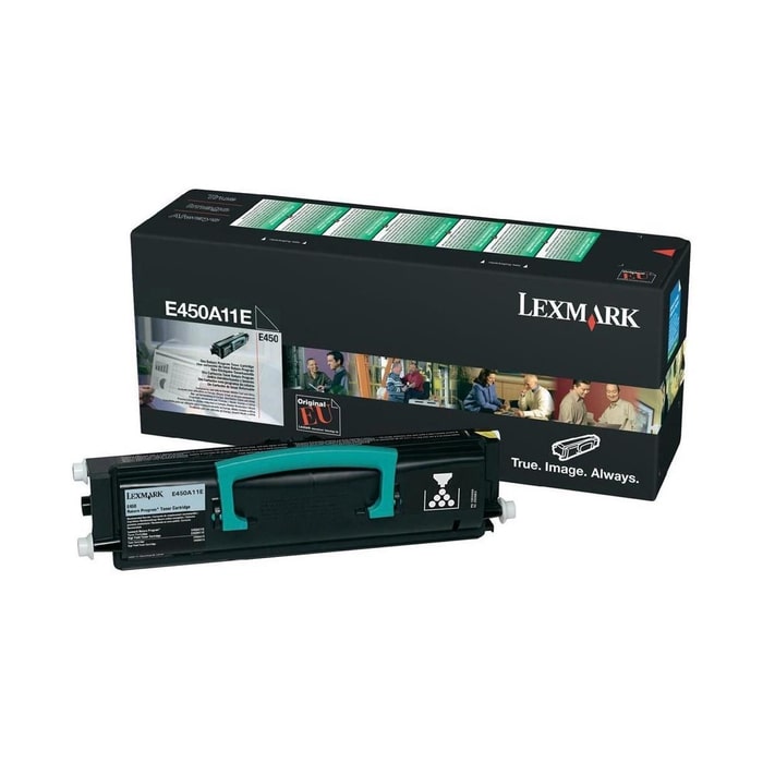 Lexmark E450A11E Return Program Black Laser Toner Cartridge image 1