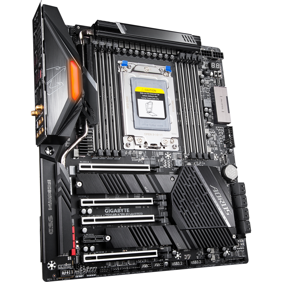 Aorus TRX40 Master sTRX4 ATX Motherboard image 4