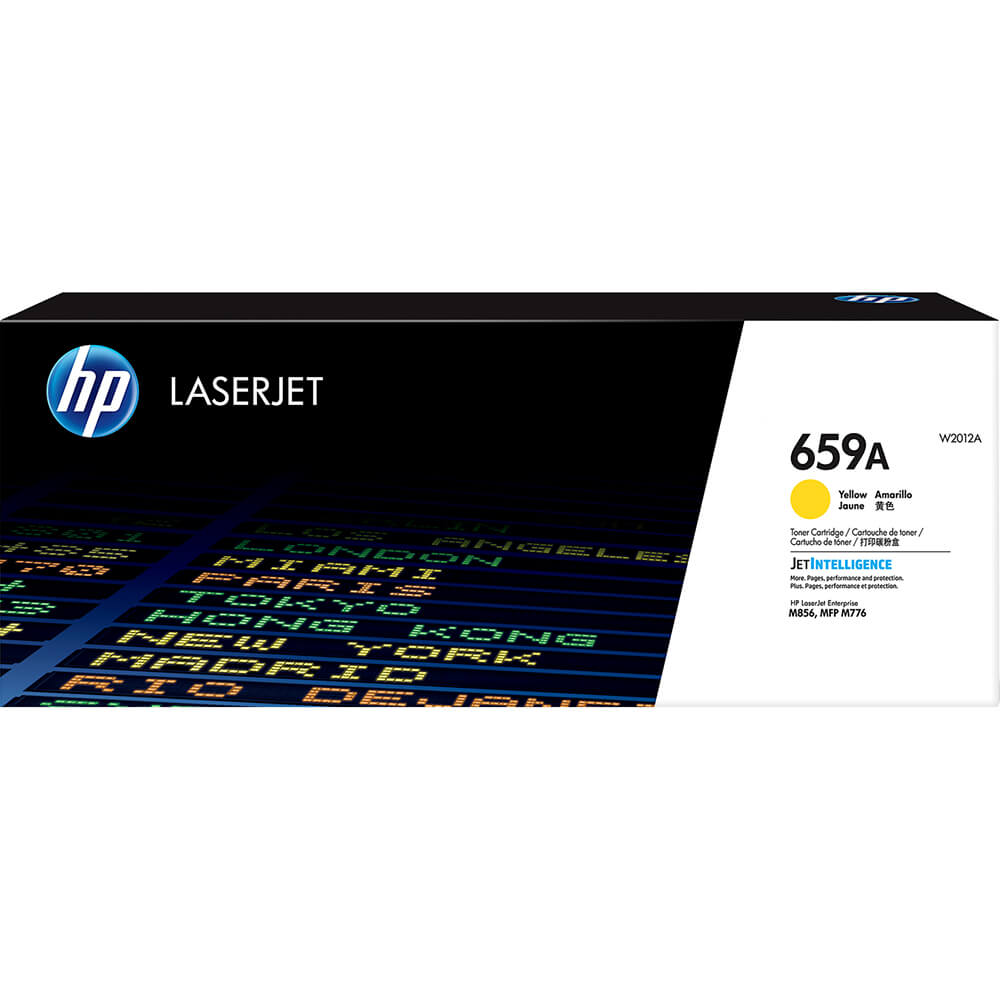 Genuine HP 659A Yellow LaserJet Toner Cartridge (W2012A) image 1