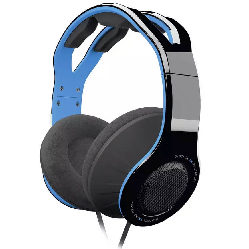 Gioteck TX-30 Multi Platform Stereo Headset – Blue image 1