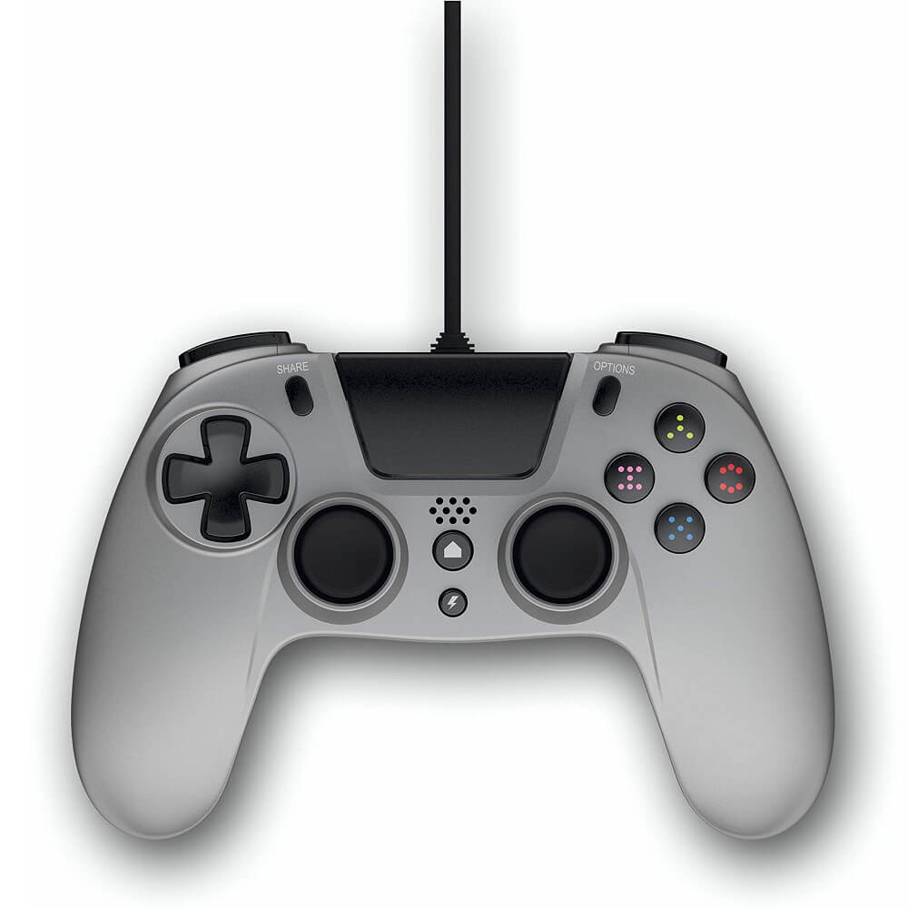 Gioteck VX-4 Wired PS4 Controller – Titanium image 1