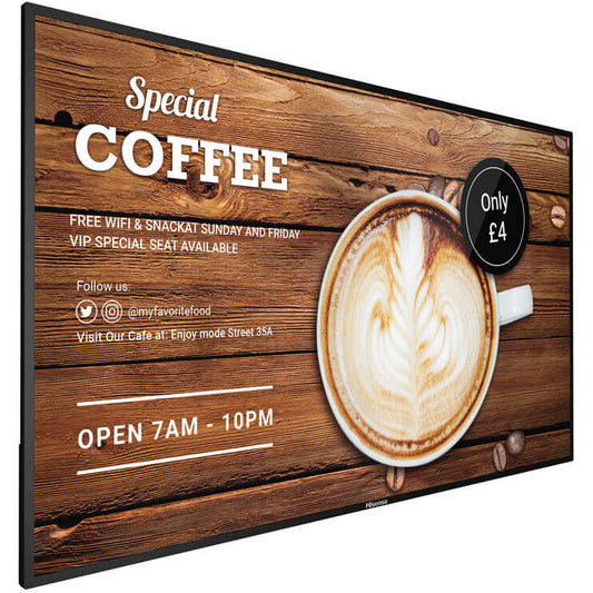 Hisense 43″ 4K UHD Digital Signage Display (HISENSE 43B4E31T) image 2
