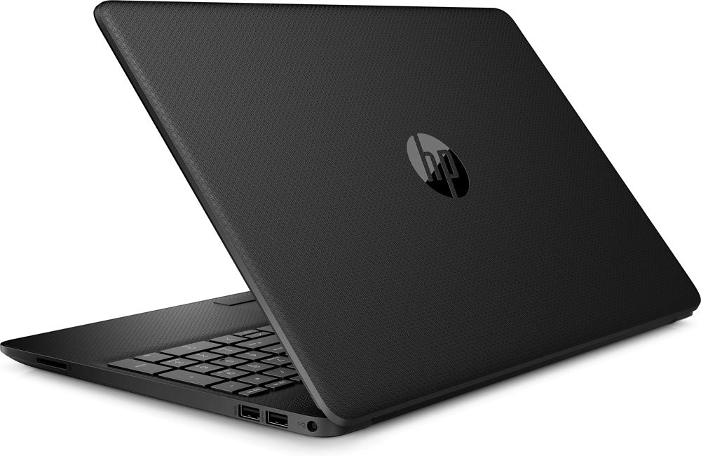 HP 255 G8 Notebook PC – Ryzen 3-3250U / 15.6″ HD / 8GB RAM / 256GB SSD / Win 10 Home / Dark Ash (3C3V1ES) — rear view