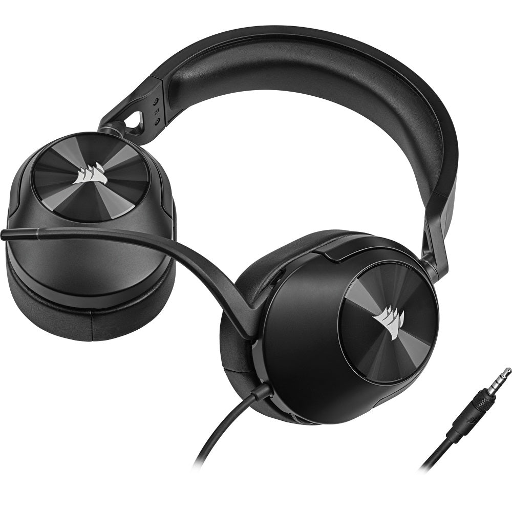 Corsair HS55 STEREO Wired Carbon Gaming Headset (CA-9011260-AP) image 4