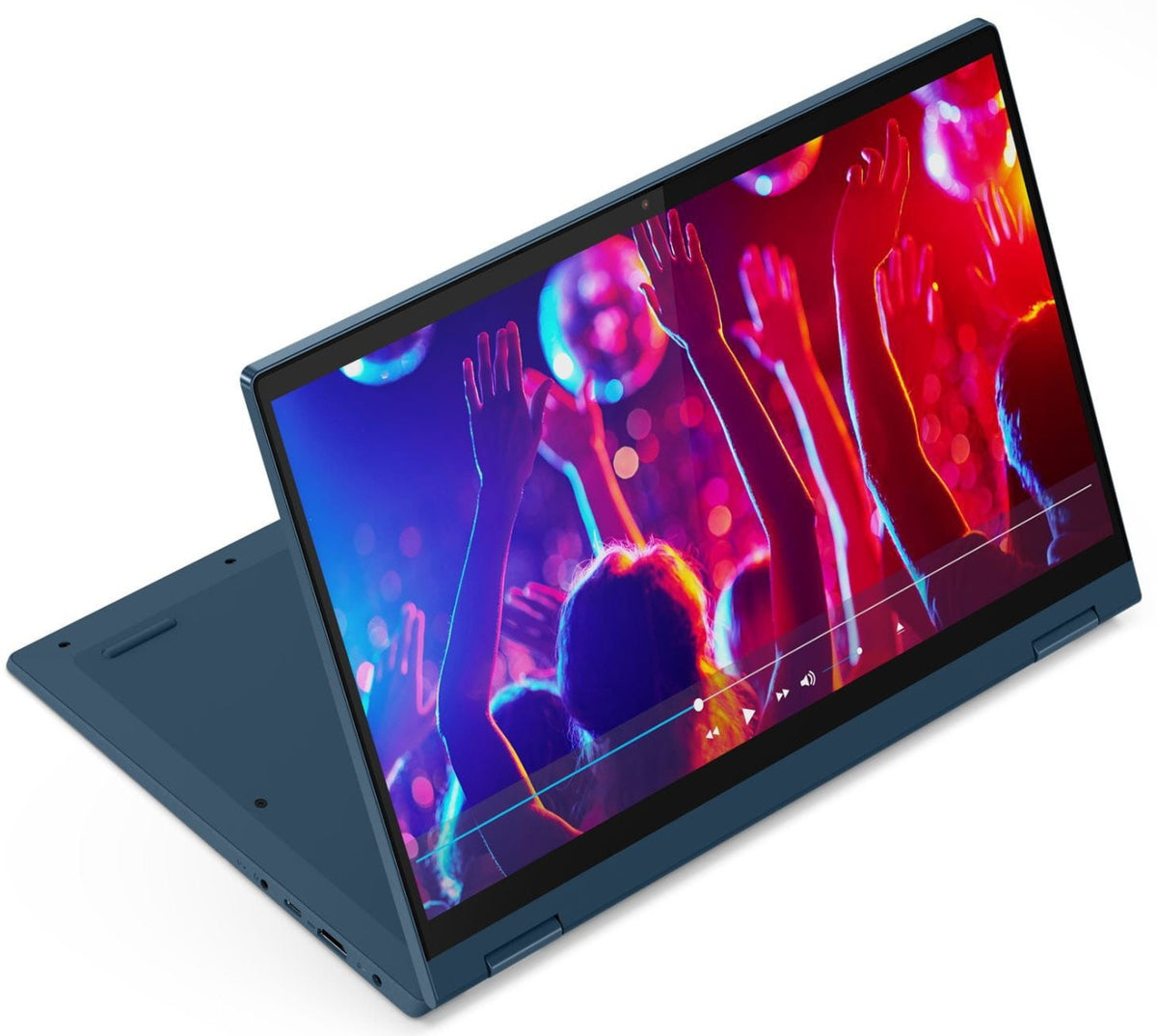 Lenovo IdeaPad Flex 5 14ITL05 Notebook PC – Core i3-1115G4 / 14.0″ FHD Touch / 4GB RAM / 256GB SSD / Win 11 Home / Abyss Blue