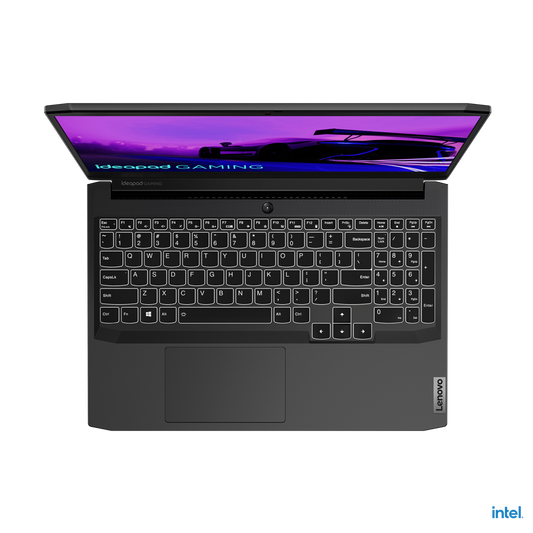 Lenovo IdeaPad 3 15IHU6 Gaming Notebook PC – Core i7-11370H / 15.6″ FHD / 16GB RAM / 256GB SSD + 1TB HDD / NVIDIA GeForce RTX 1650 4GB GDDR6 Graphics / Win 10 Home / Shadow Black (82K100GXSA) image 2