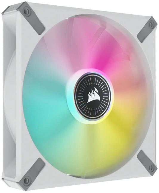 Corsair iCUE ML140 RGB ELITE Premium 140mm PWM White Magnetic Levitation Fan (CO-9050118-WW) image 2