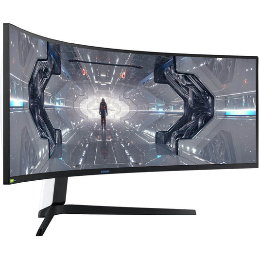 Samsung 49” Odyssey G9 QLED Dual-QHD Gaming Curved Monitor (LC49G95TSS) image 2
