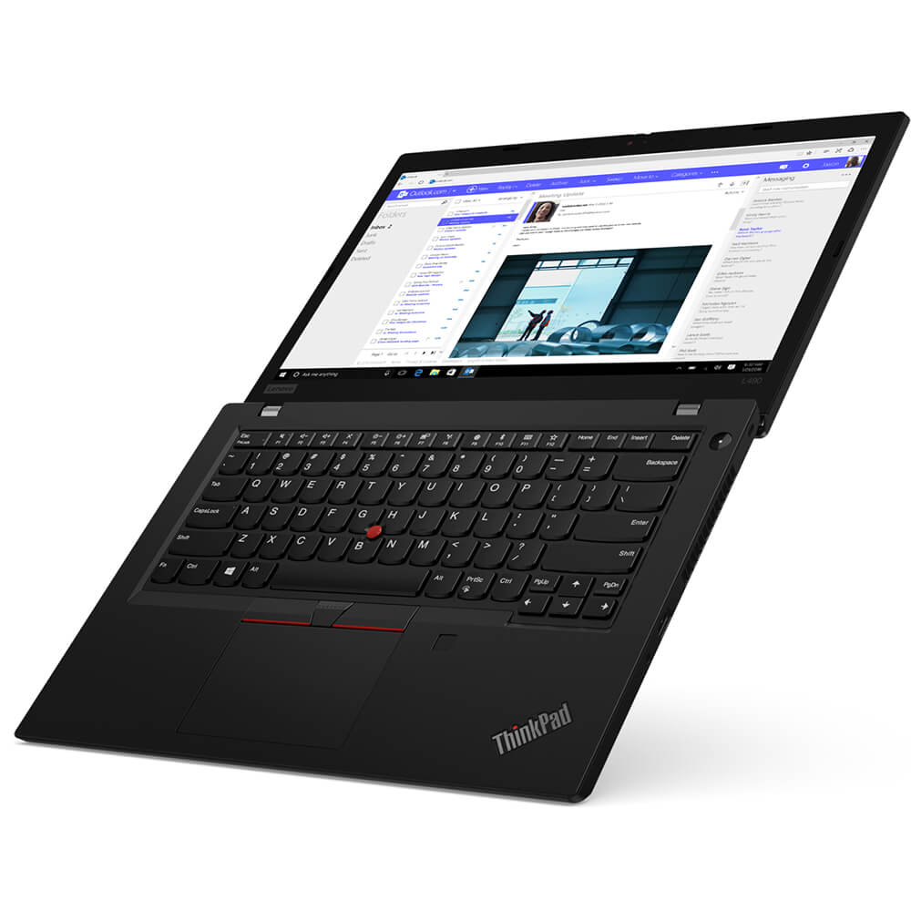 Lenovo ThinkPad L490 Notebook PC – Core i7-8565U / 14″ FHD / 8GB RAM / 512GB SSD / 4G LTE / Win 10 Pro / Black (20Q50001ZA) —