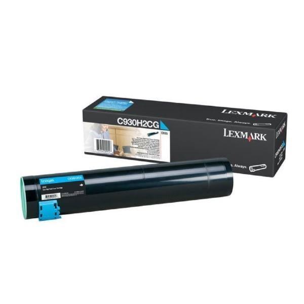 Lexmark C930H2CG High Yield Cyan Laser Toner Cartridge image 1
