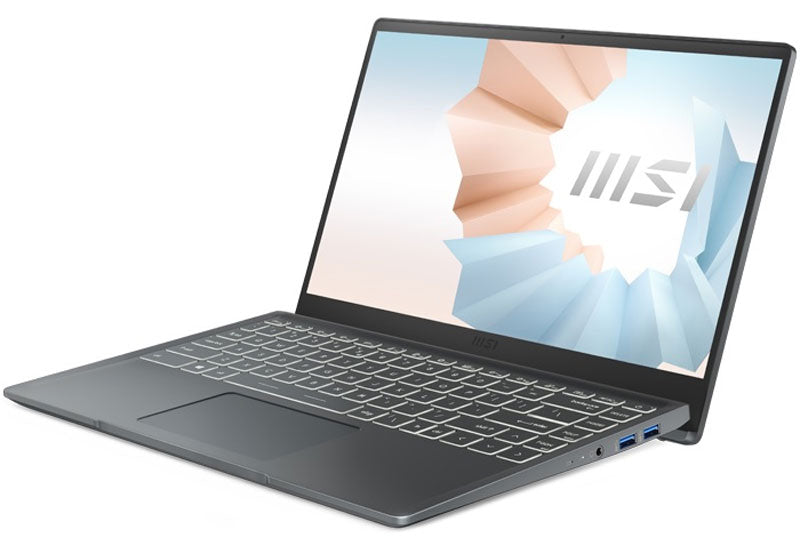 MSI Modern 14 B11MOU Notebook PC – Core i3-1115G4 / 14.0″ FHD / 8GB RAM / 256GB SSD / Win 11 Home / Grey (B11MOU-1010ZA) image 4