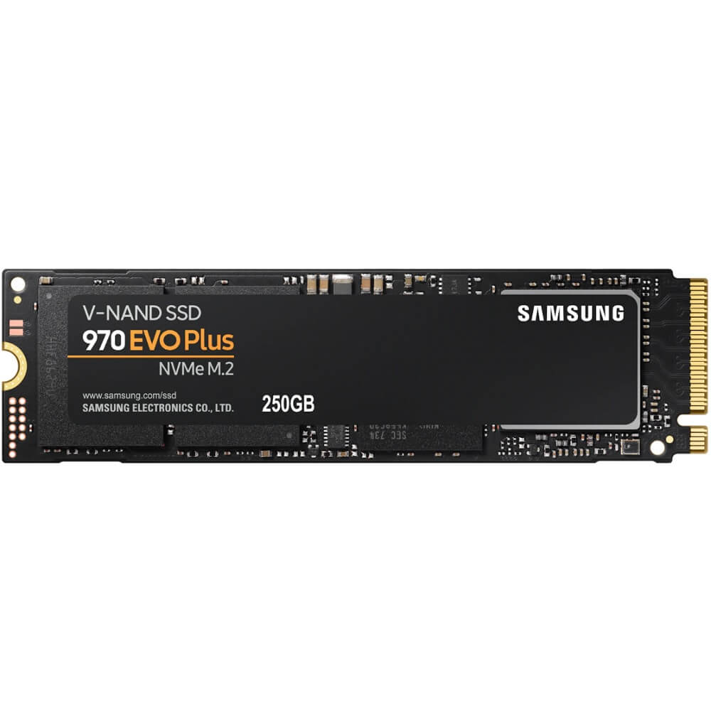 Samsung 970 EVO Plus 250GB M.2 2280 PCIe NVMe Gen 3.0×4 Solid State Drive (MZ-V7S250BW) image 1