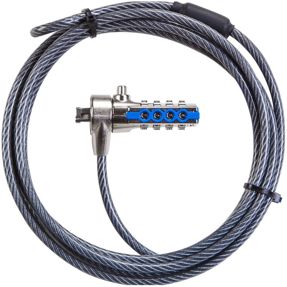 Targus Defcon T-Lock Resettable Combination Cable Lock (PA410E) image 1