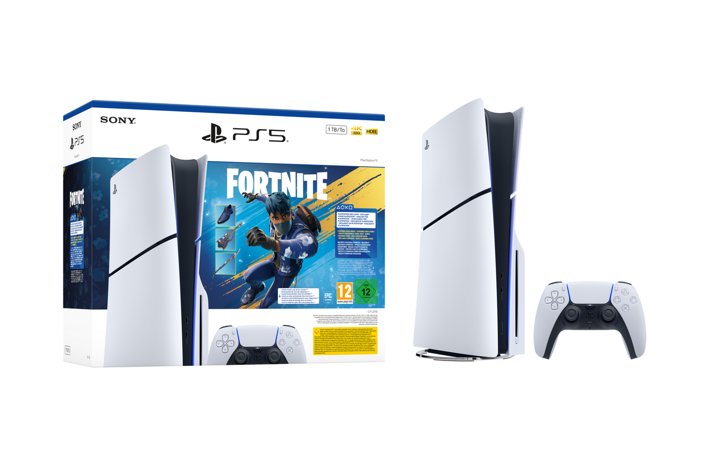 PS5 Slim Disc + Fortnite Bundle gallery image 4