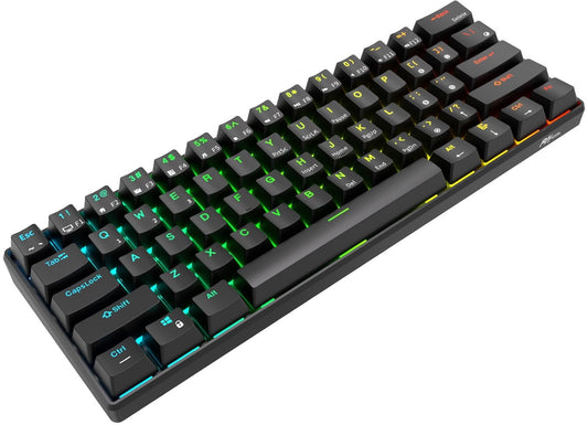 Royal Kludge RK61 Mini Wireless Keyboard (RK-61B-RED) image 2
