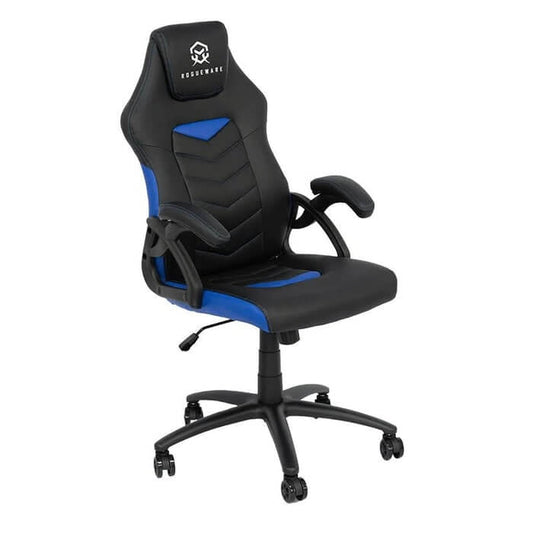 Rogueware GC100 Mainstream Black & Blue Gaming Chair (RW-GC100-BKBL) image 2