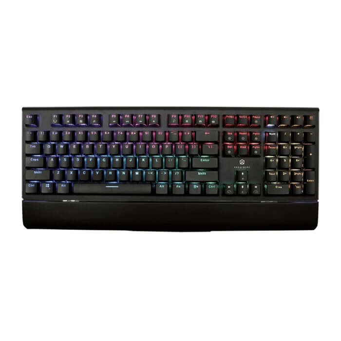 Rogueware GK300 Wired RGB Red Switch Mechanical Gaming Keyboard (RW-GK300-REDSW) image 1