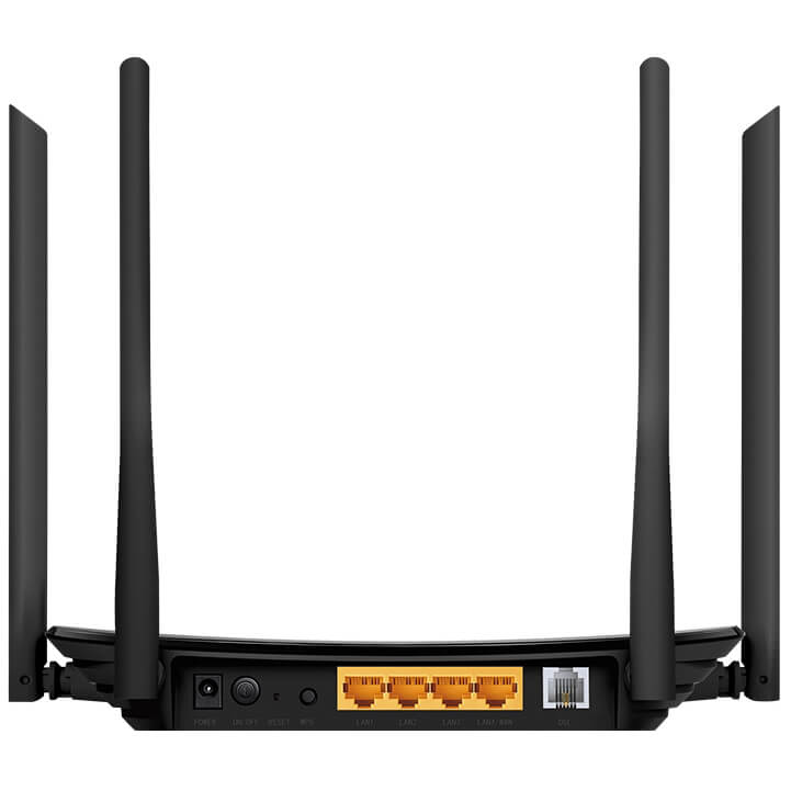 TP-LINK Archer VR300 AC1200 Wireless Dual Band VDSL/ADSL Router (TD-ARCHERVR300) — side view