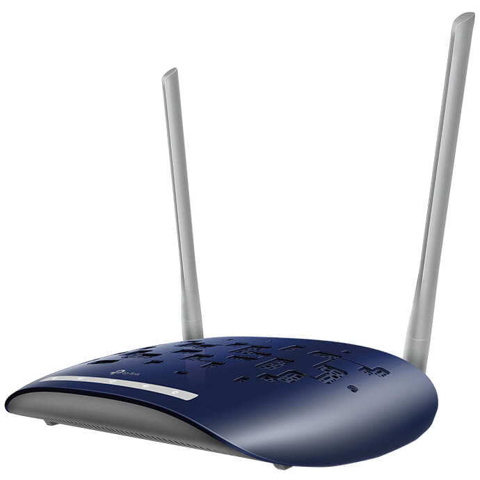 TP-LINK TD-W9960 4-Port 300MBPS Wireless VDSL/ADSL Router (TD-W9960) — front view