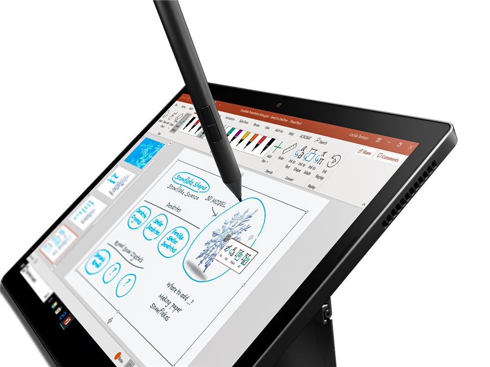 Lenovo ThinkPad X12 Detachable Notebook PC – Core i5-1130G7 / 12.3″ FHD Touch / 16GB RAM / 512GB SSD / Win 10 Pro (20UW0003ZA