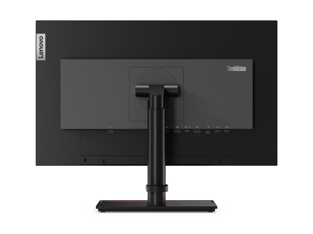 Lenovo ThinkVision P24h-2L 23.8″ QHD Monitor (62B2GAR1SA) — rear view