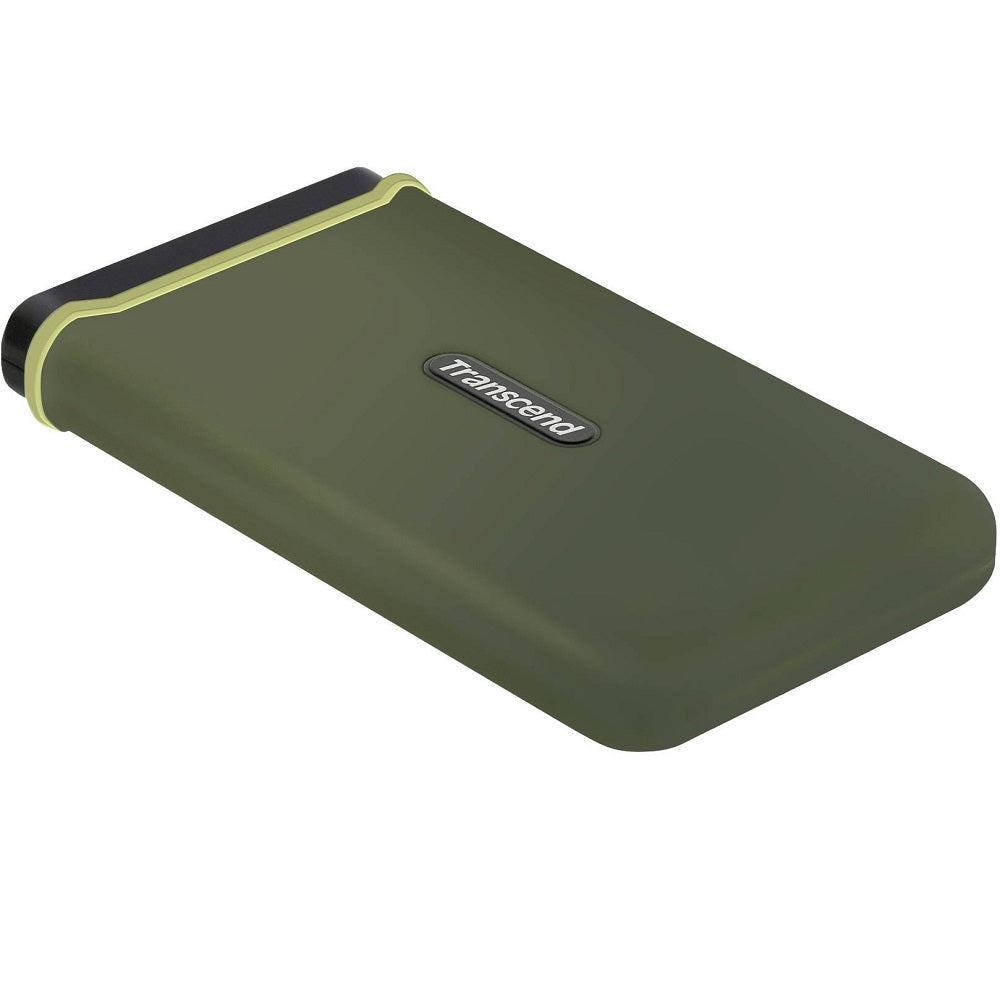 Transcend ESD380C 2TB Portable Rugged External Solid State Drive (TS2TESD380C) — side view