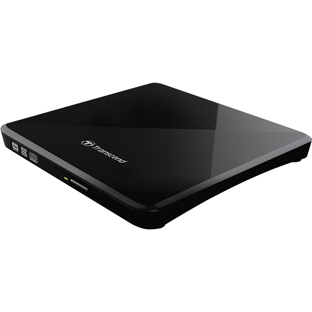 Transcend Slim Portable USB DVD Writer (TS8XDVDS-K)