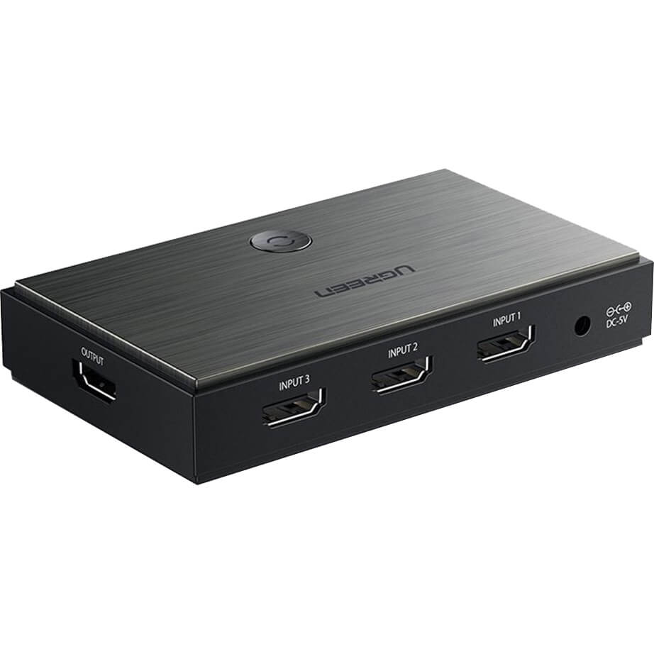 Ugreen 3x Hdmi In /1x Hdmi Out Hdmi 2.0 Splitter Box (UG-50709) image 1