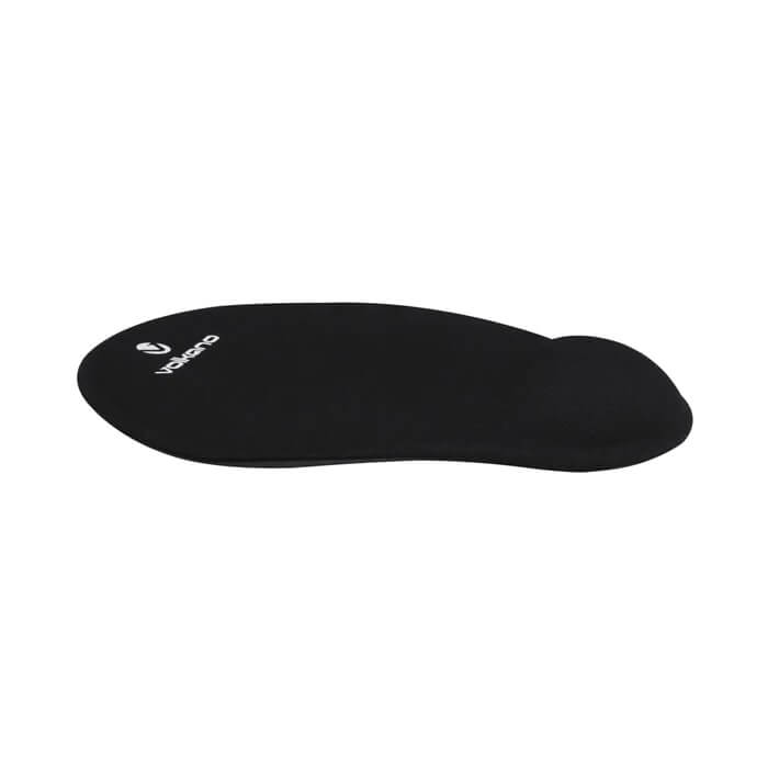 Volkano Comfort Series Gel WristGuard Black Mousepad (VK-20009-BK) — front view