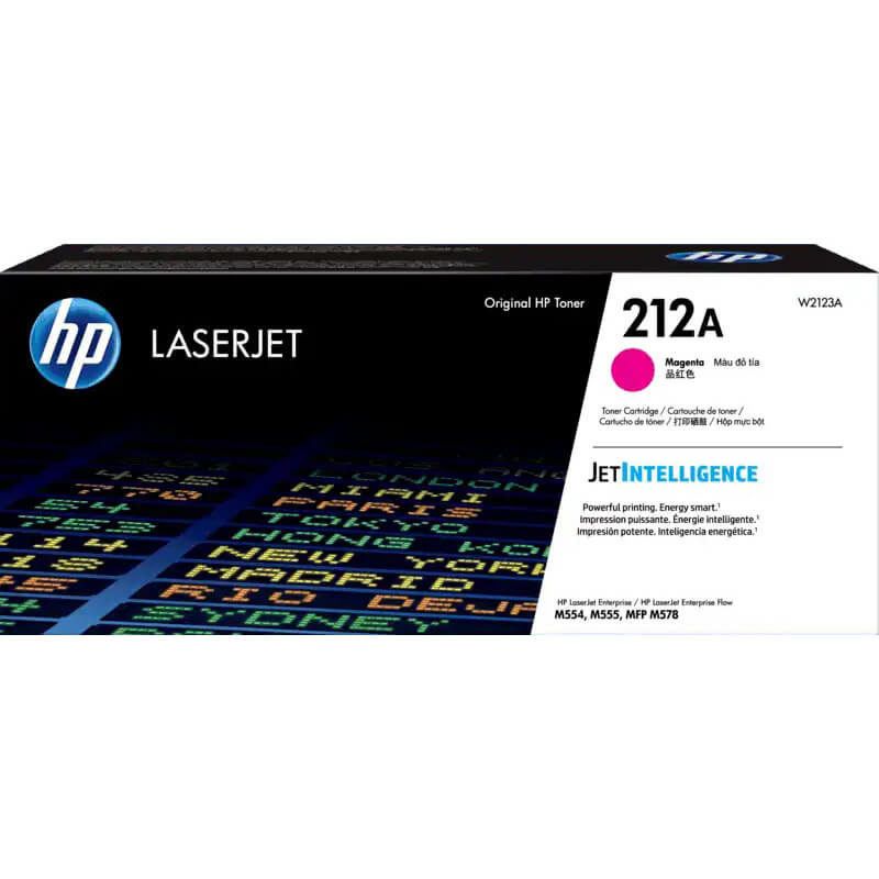 Genuine HP 212A Magenta LaserJet Toner Cartridge (W2123A) image 1