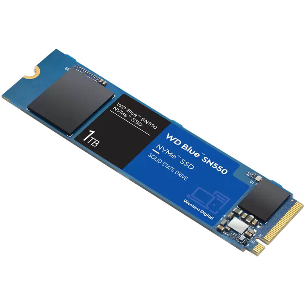 WD Blue SN550 1TB M.2 2280 PCIe Gen3 x4 NVMe Solid-State Drive (WDS100T2B0C) image 3