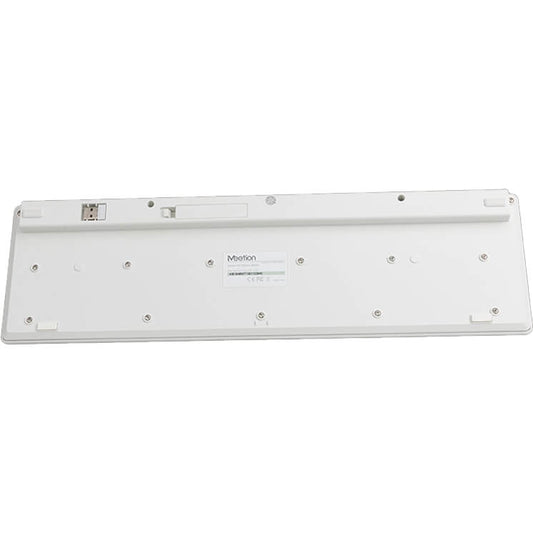 Meetion Wireless Standard Chocolate Keyboard – White (WK841WHITE) image 2