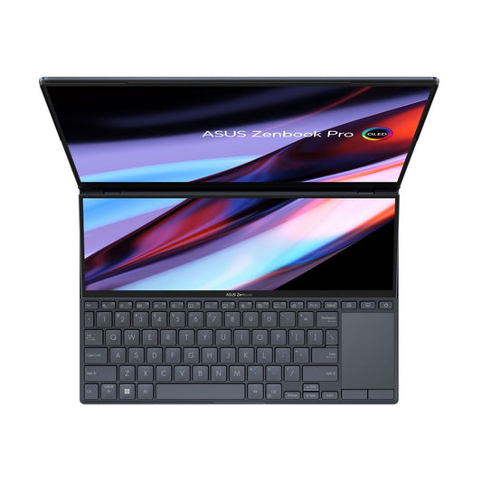 ASUS Zenbook Pro 14 Duo Notebook PC – Core i7-12700H / 14.5″ WQXGA+(WQ+) Touch / 32GB RAM / 1TB SSD / NVIDIA GeForce RTX 3050 Ti 4GB GDDR6 Graphics / Win 11 Home (UX8402ZE-I73210B0W) image 2