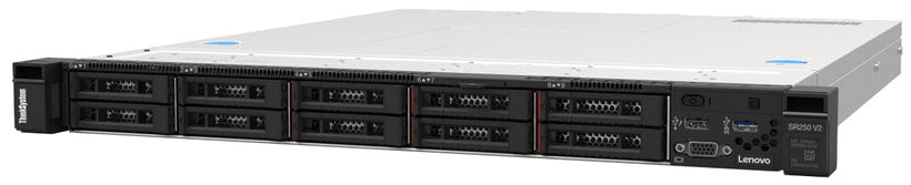 Where to buy enterprise-grade rack servers locally - Lenovo ThinkSystem SR250 V2 Server – Xeon E-2334 / 16GB RAM / RAID SATA / 8 x 2.5-in HS Open Drive Bays (7D7QA02NEA) at ElectroGuy