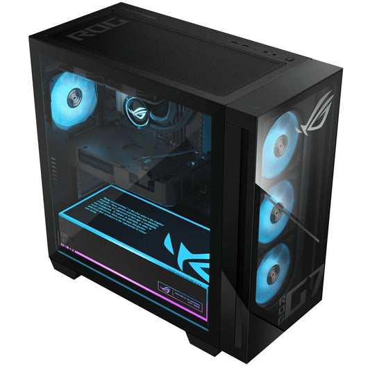 Is it Cheaper to Buy a Pre-Built Gaming PC or Custom Build in SA? - ASUS ROG G700 Gaming Desktop PC – Ryzen 7 9800X3D / 32GB RAM / 2TB SSD / Radeon RX 9060 XT PRIME 16GB / Win 11 Home (GM700TZ-R9800X185W) at ElectroGuy