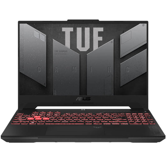 Best gaming laptops available in South Africa - ASUS TUF Gaming A15 FA507UI Notebook PC – Ryzen 9-8945H / 15.6″ QHD / 16GB RAM / 1TB SSD / NVIDIA RTX 4070 8GB / Win 11 Home / Grey (FA507UI-91610G0W) at ElectroGuy