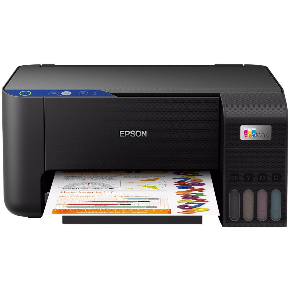How do I clean clogged print nozzles on a colour inkjet? - Epson EcoTank L3211 A4 Ink Tank System Printer (C11CJ68404) at ElectroGuy