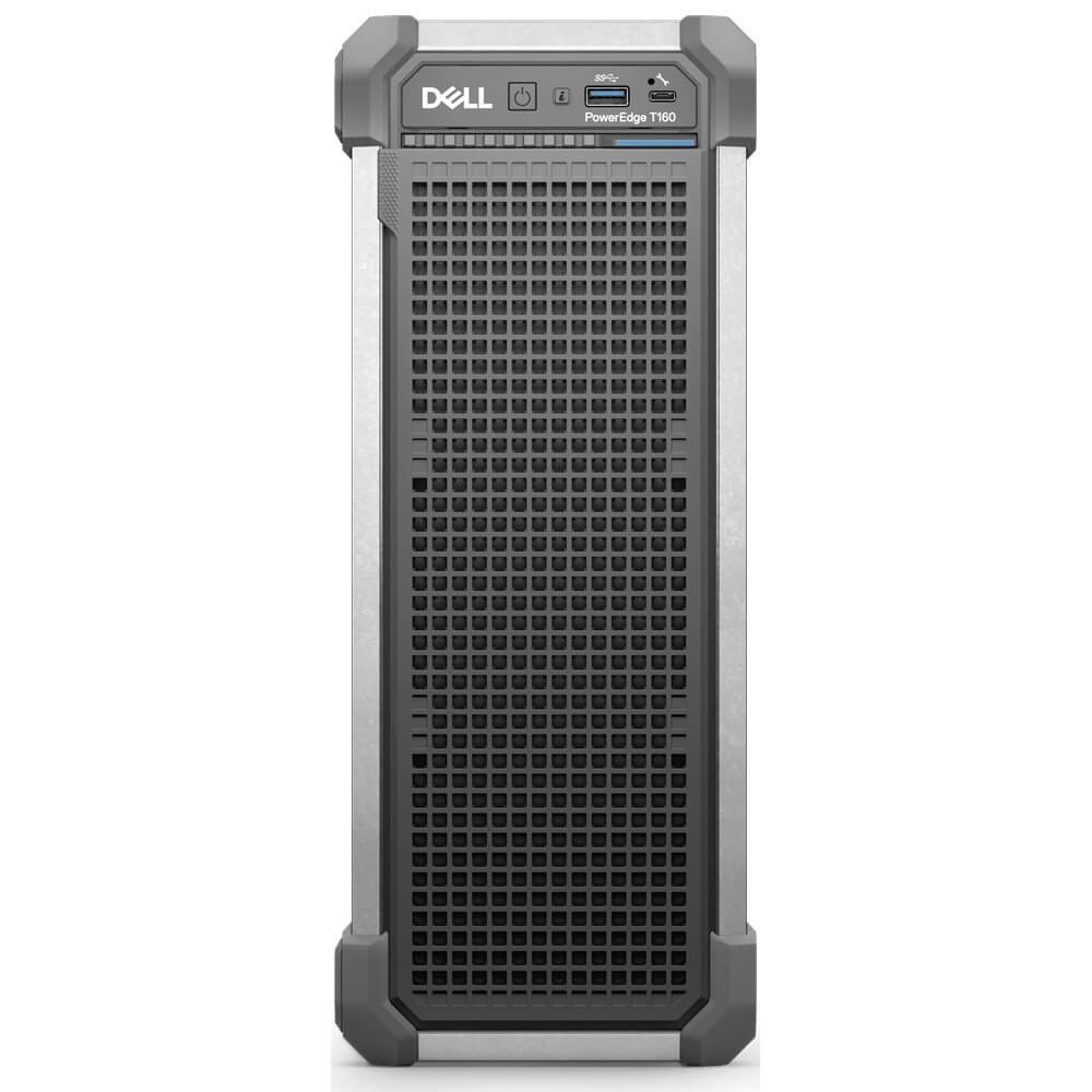 Differences between rack servers and tower servers for office use - Dell PowerEdge T160 Tower Server – Intel Xeon E-2414 / 16GB RAM / 480GB SSD / No OS (PET160SPL2) at ElectroGuy