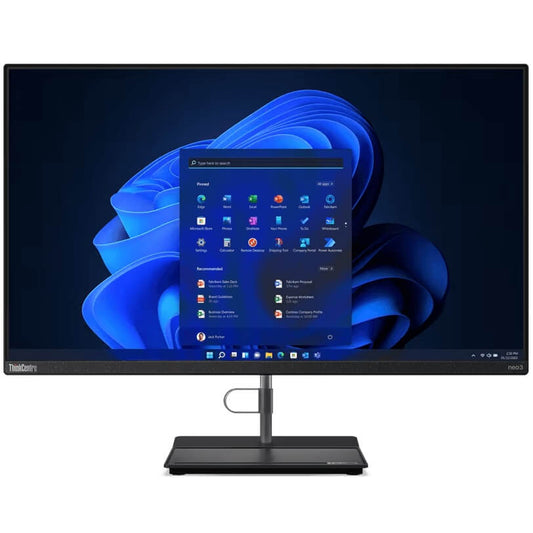 Compare desktop operating systems for business use - Lenovo ThinkCentre Neo 30a 27 Gen 4 All-in-One Desktop PC – Core i7-13620H / 27″ FHD / 8GB RAM / 512GB SSD / Win 11 Pro (12JU001MSA) at ElectroGuy
