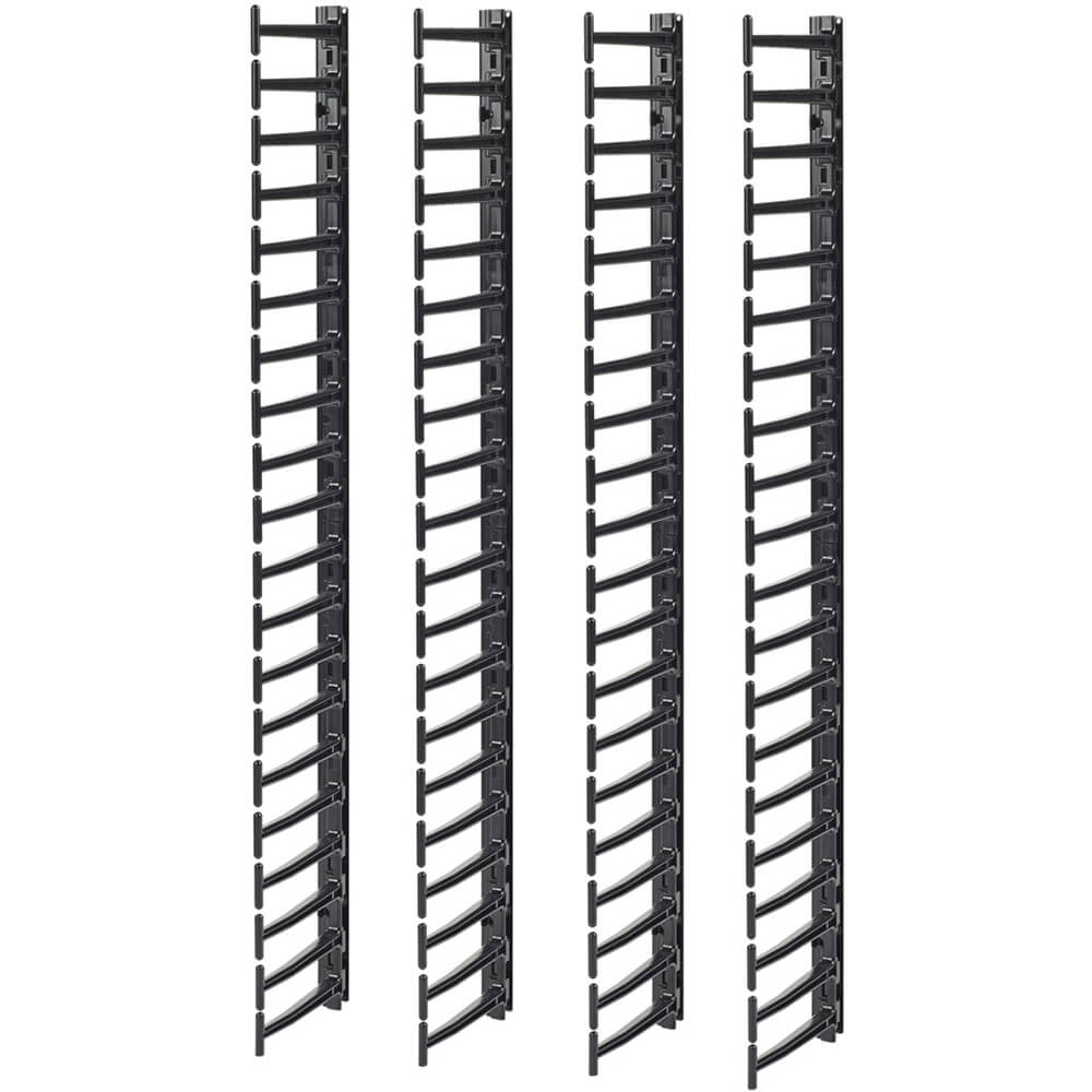 What are the standard dimensions for server rack units? - APC Vertical Cable Manager for NetShelter SX 42U Networking Enclosure (Qty 4) (AR7717A) at ElectroGuy