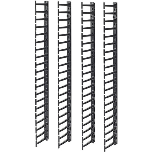 What are the standard dimensions for server rack units? - APC Vertical Cable Manager for NetShelter SX 42U Networking Enclosure (Qty 4) (AR7717A) at ElectroGuy