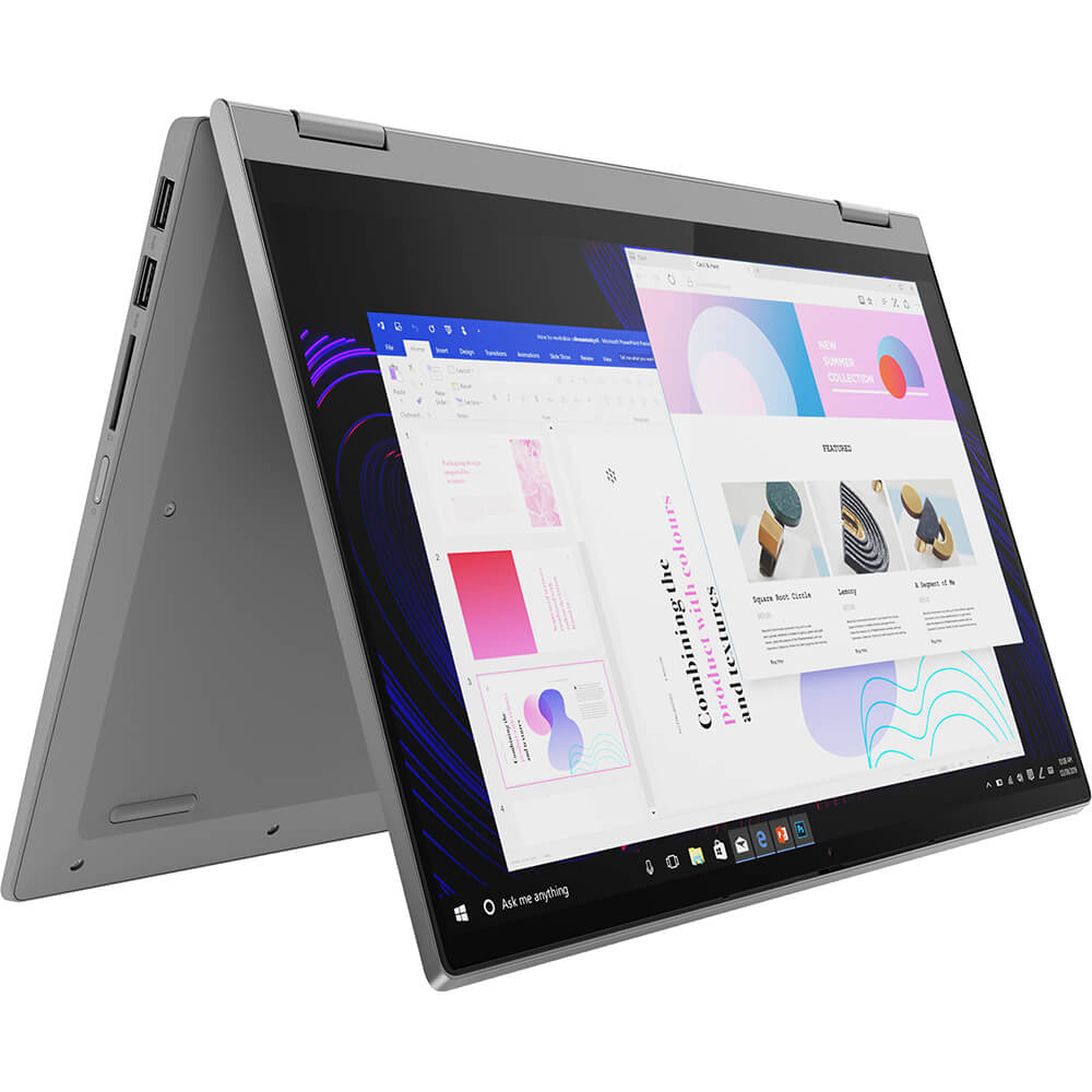 Where to buy student laptops with student discounts nearby - Lenovo IdeaPad Flex 5 14ITL05 Notebook PC – Core i5-1135G7 / 14.0″ FHD Touch / 8GB RAM / 512GB SSD / Win 11 Home / Platinum Grey (82HS00PHSA) at ElectroGuy
