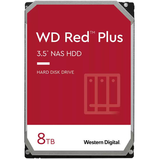 Best home server solutions for media streaming in South Africa - WD Red Plus 8TB 3.5″ NAS Hard Drive (WD80EFBX) at ElectroGuy