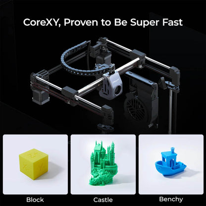 Creality K1C 2025 3D printer — ports and connectors