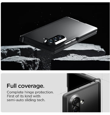 Spigen Samsung Galaxy Z Fold 7 Premium Tough Armor Pro MagSafe Case Black product image 4