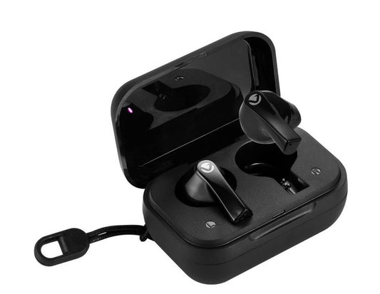 Volkano Equinox Series True Wireless Black Earphones (VK-1144-BK) image 1
