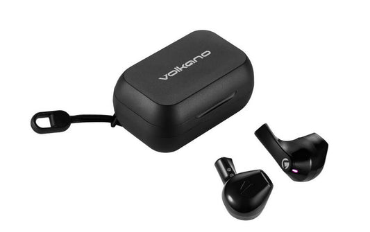 Volkano Equinox Series True Wireless Black Earphones (VK-1144-BK) image 2