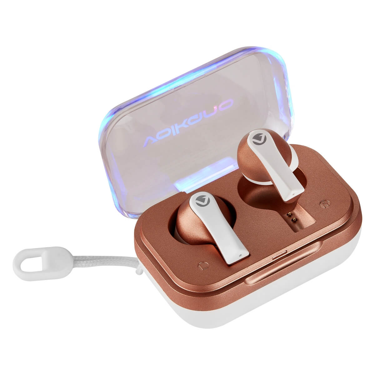 Volkano Equinox Series True Wireless Rose Gold Earphones (VK-1144-RG) image 1