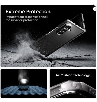 Spigen Samsung Galaxy Z Fold 7 Premium Tough Armor Pro MagSafe Case Black product image 7